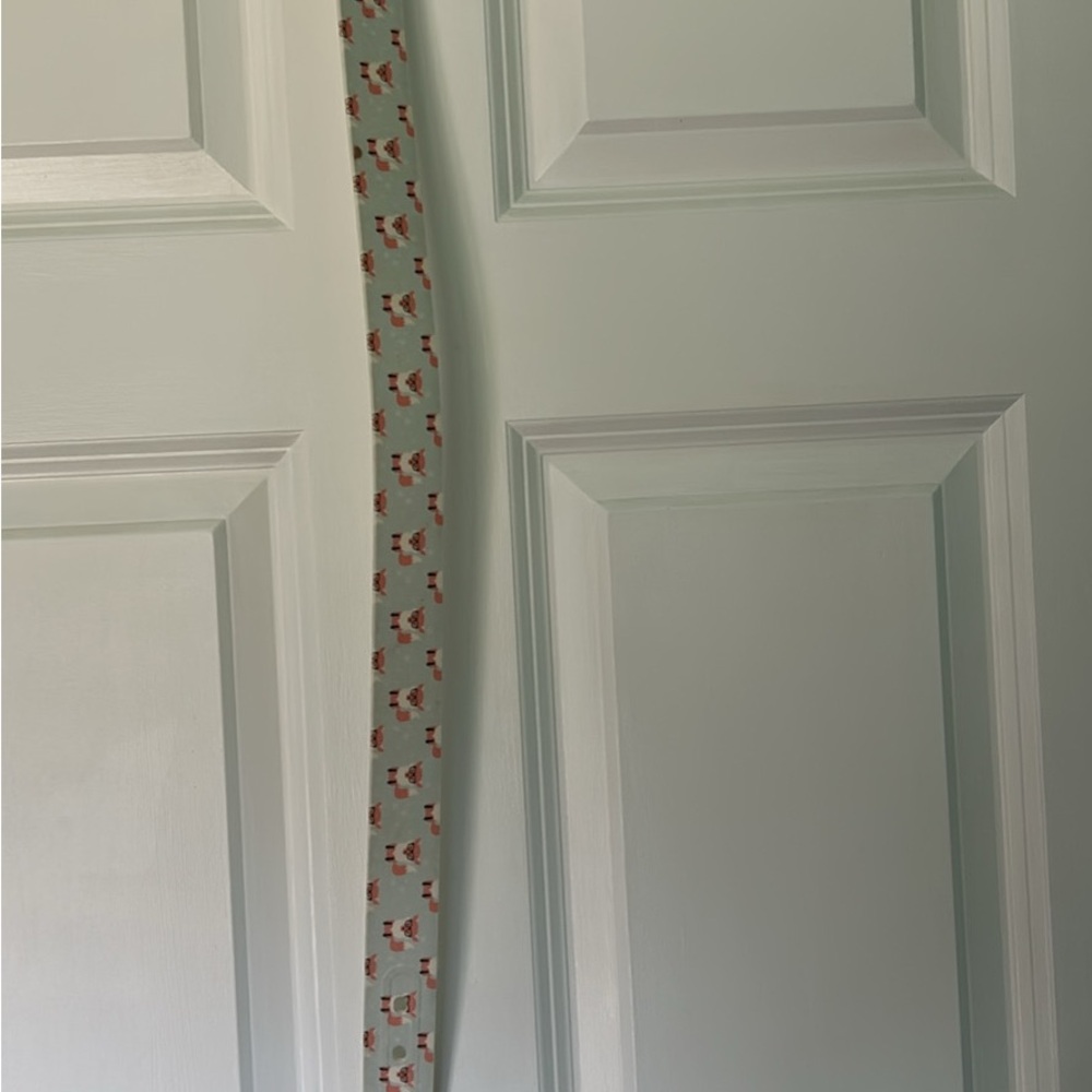 C4 Fox Equestrian Vinyl belt cut to 31”
